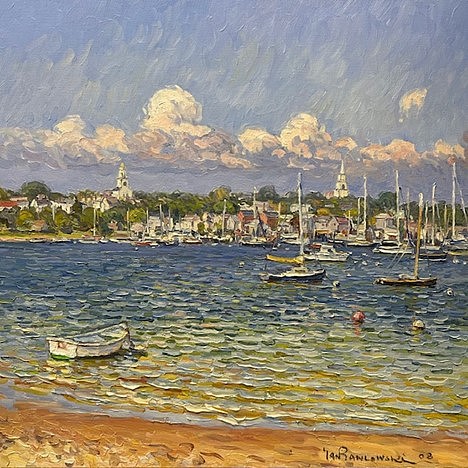 Jan Pawlowski, Sunny Nantucket Panorama
oil on canvas, 30 x 30 in. (76.2 x 76.2 cm)
JP240407