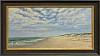dune and clouds 12x24 framed