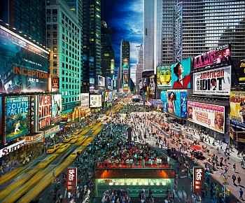 Stephen Wilkes - Stephen Wilkes Times Square, NYC, Day to Night, Ed. 6/8