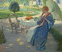 Pauline Lennards Palmer, Girl with Parasol
c. 1910, oil on canvas