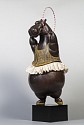 Bjorn Skaarup, Hippo Hula Hoop Dancer, Ed. 1/9
2024, bronze with fabric skirt