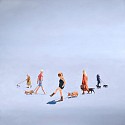 Scott Duce, InPublic: Walking Dogs
2024, oil on panel