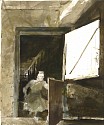 Andrew Wyeth, Lil' Anna
1992, watercolor on paper