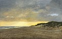 Marla Korr, Sunset, Breaking Through Madaket
2025, oil on linen