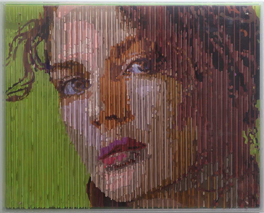 Yury Darashkevich, Eye Contact #5
acrylic, glass, and wood, 16 x 20 x 2 1/2 in. (40.6 x 50.8 x 6.3 cm)
YD250204