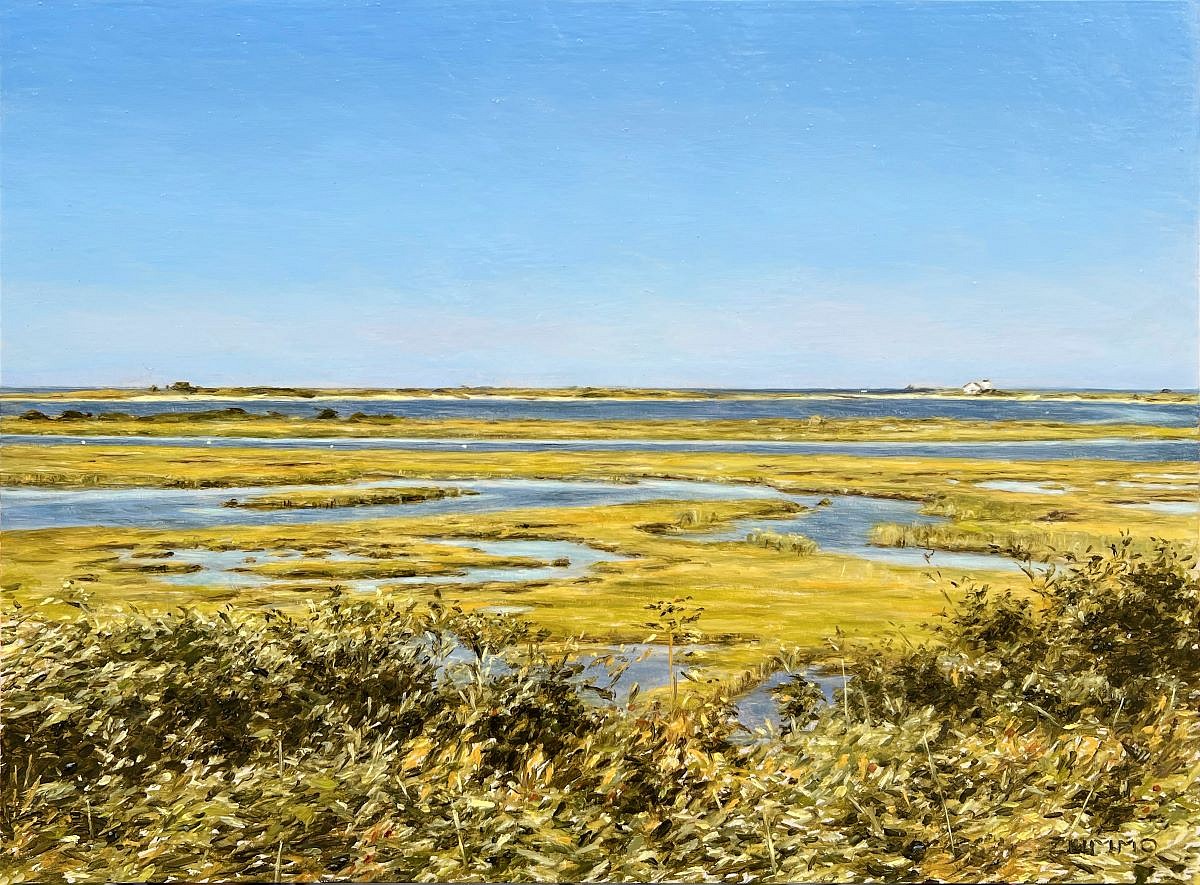 Lori Zummo, Monomoy Marshes, Chatham
oil on board, 9 x 12 in. (22.9 x 30.5 cm)
LZ250301