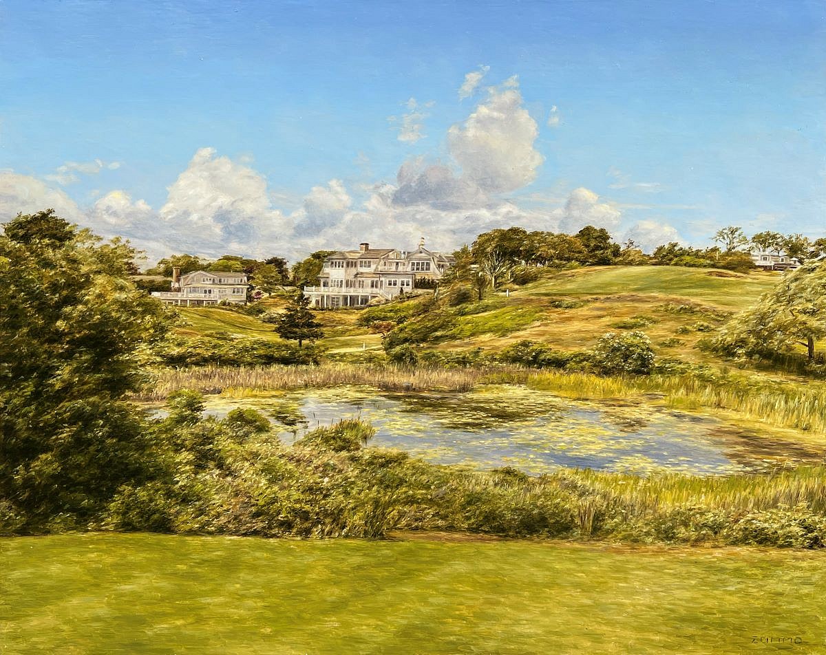 Lori Zummo, Seaside Links, Chatham
oil on board, 16 x 20 in. (40.6 x 50.8 cm)
LZ250303