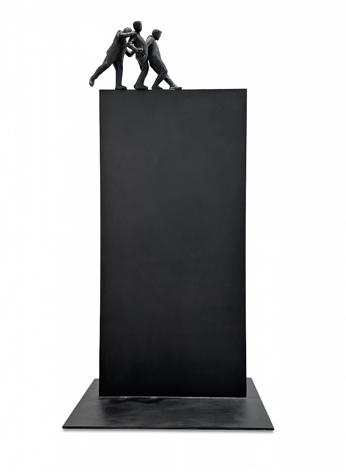 Jim Rennert, Hold the Line, 2024
bronze and steel, 52 x 19 3/4 x 24 1/8 in. (132.1 x 50.2 x 61.3 cm)
JR250302