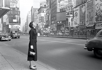 Work: Lawrence Fried Audrey Hepburn, Times Square, Ed. 3/25