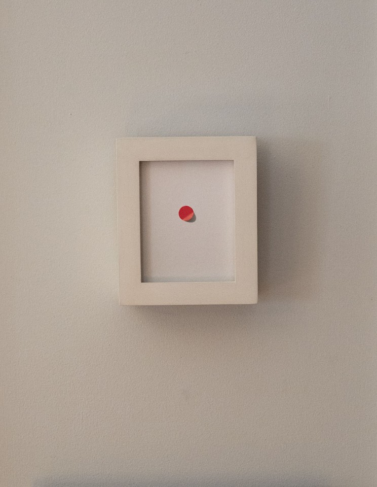 Jefferson Hayman, Red Dot (Sold Sticker), 2025
Varnished pigment print paired with an artist made frame, 6 x 5 in. (15.2 x 12.7 cm)
JH250413