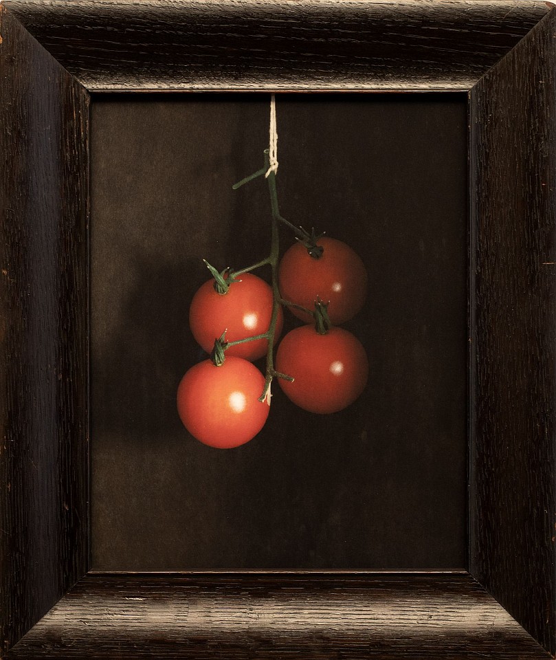 Jefferson Hayman, Tomatoes, 2025
Varnished pigment print paired with a vintage, c. 1900 oak frame, 15 x 13 in. (38.1 x 33 cm)
JH250427
