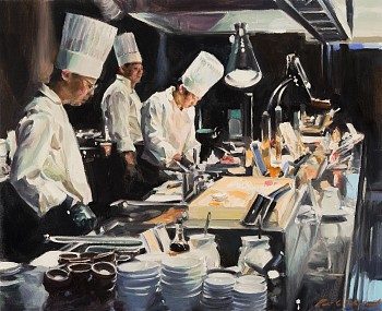 Work: Paul G. Oxborough Breakfast Chefs