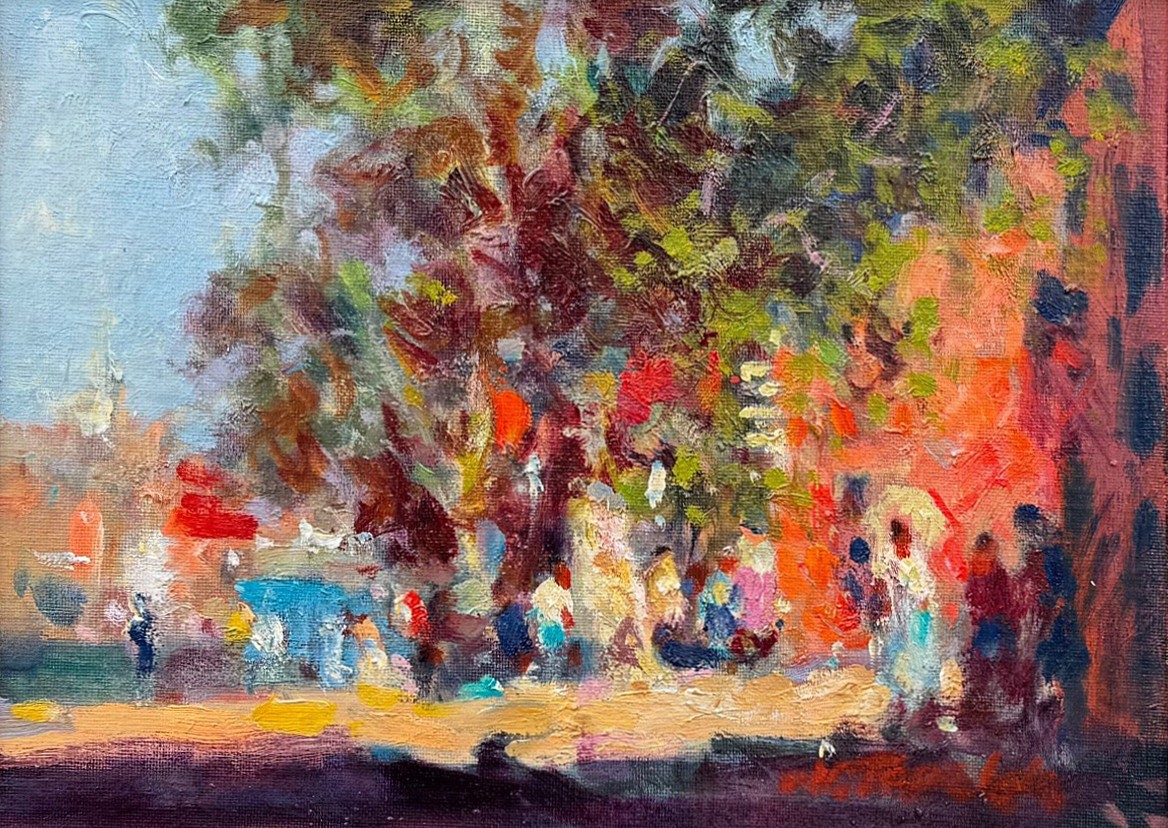 John Terelak, Main Street Study, 2025
oil on panel, 9 x 12 in. (22.9 x 30.5 cm)
JT250411