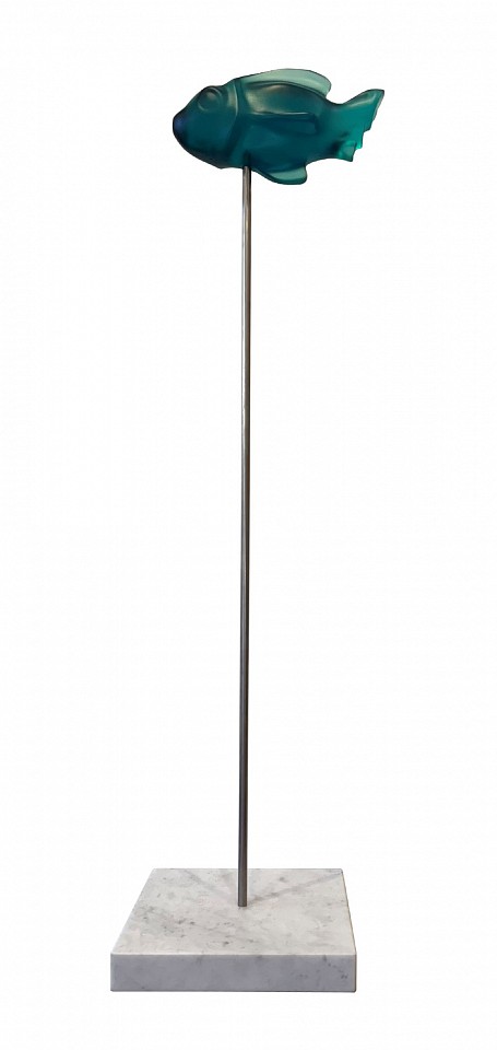William Nelson, Gil, Ed. 1/9, 2025
solid acrylic resin with stainless steel and Carrara marble base, 52 3/4 x 12 x 12 in. (134 x 30.5 x 30.5 cm)
WN250403