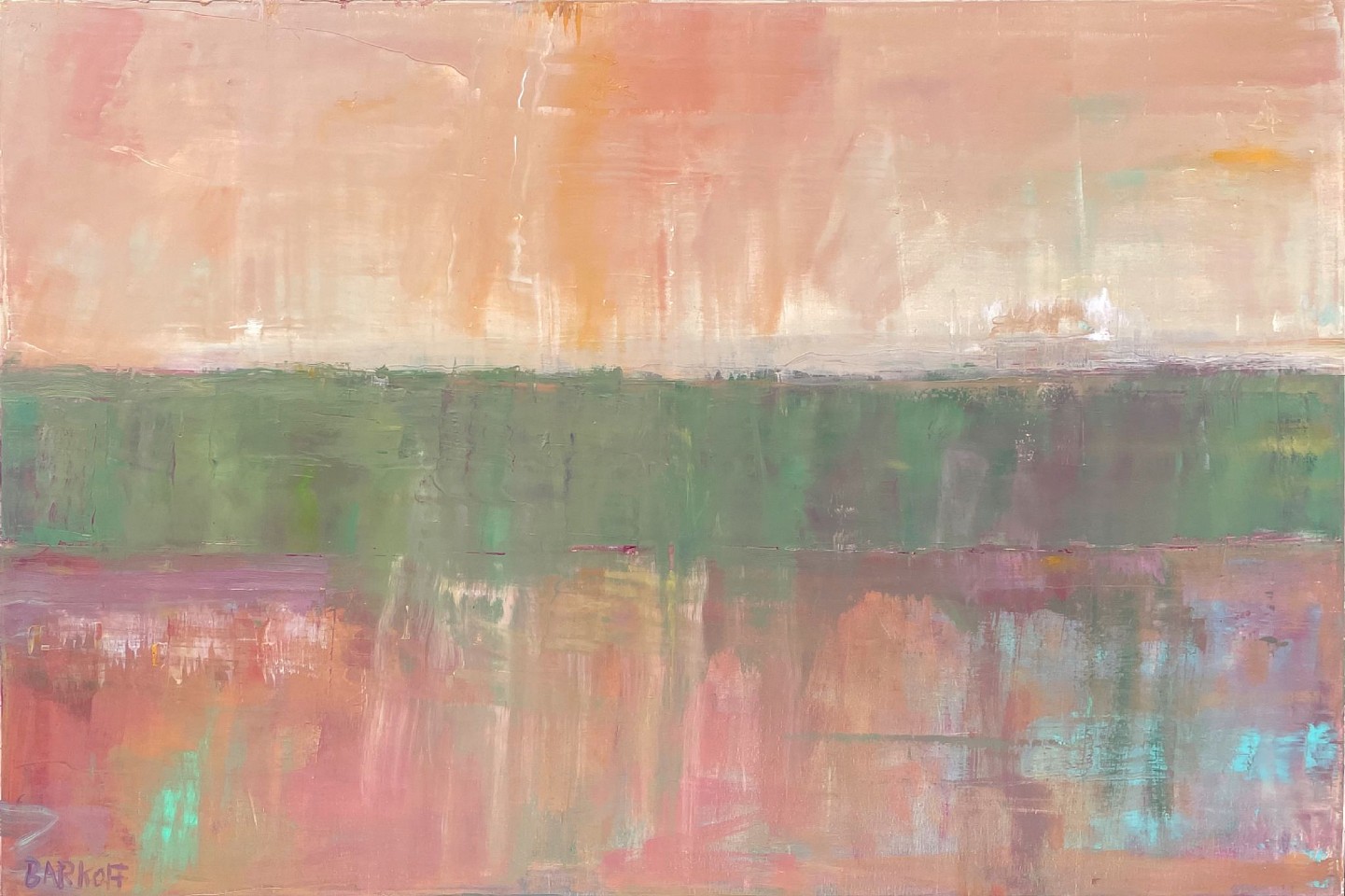 Ira Barkoff, Water Shine, 2025
oil on canvas, 48 x 72 in. (121.9 x 182.9 cm)
IB250501