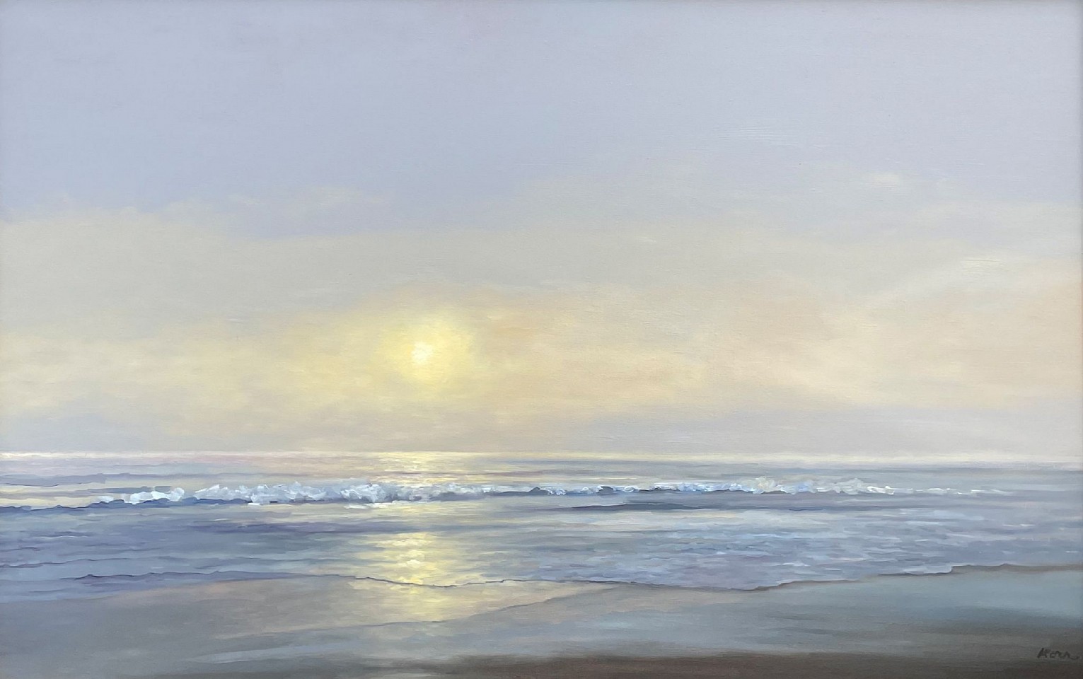 Marla Korr, Sunset, 2025
oil on linen, 28 x 45 in. (71.1 x 114.3 cm)
MK250507