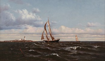 Work: Francis Augustus Silva Off Eastern Point Light, Gloucester