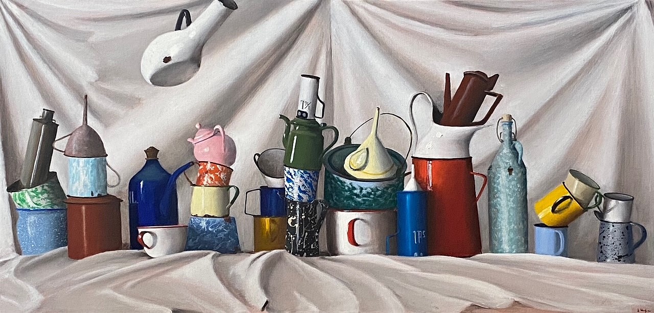 Joseph Keiffer, Tipsical Manhattan Landscape, 2025
oil on canvas, 24 x 50 in. (61 x 127 cm)
JK250701