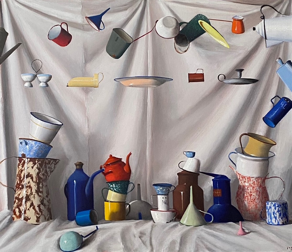 Joseph Keiffer, Tipsy Skies, 2025
oil on canvas, 26 x 42 in. (66 x 106.7 cm)
JK250707