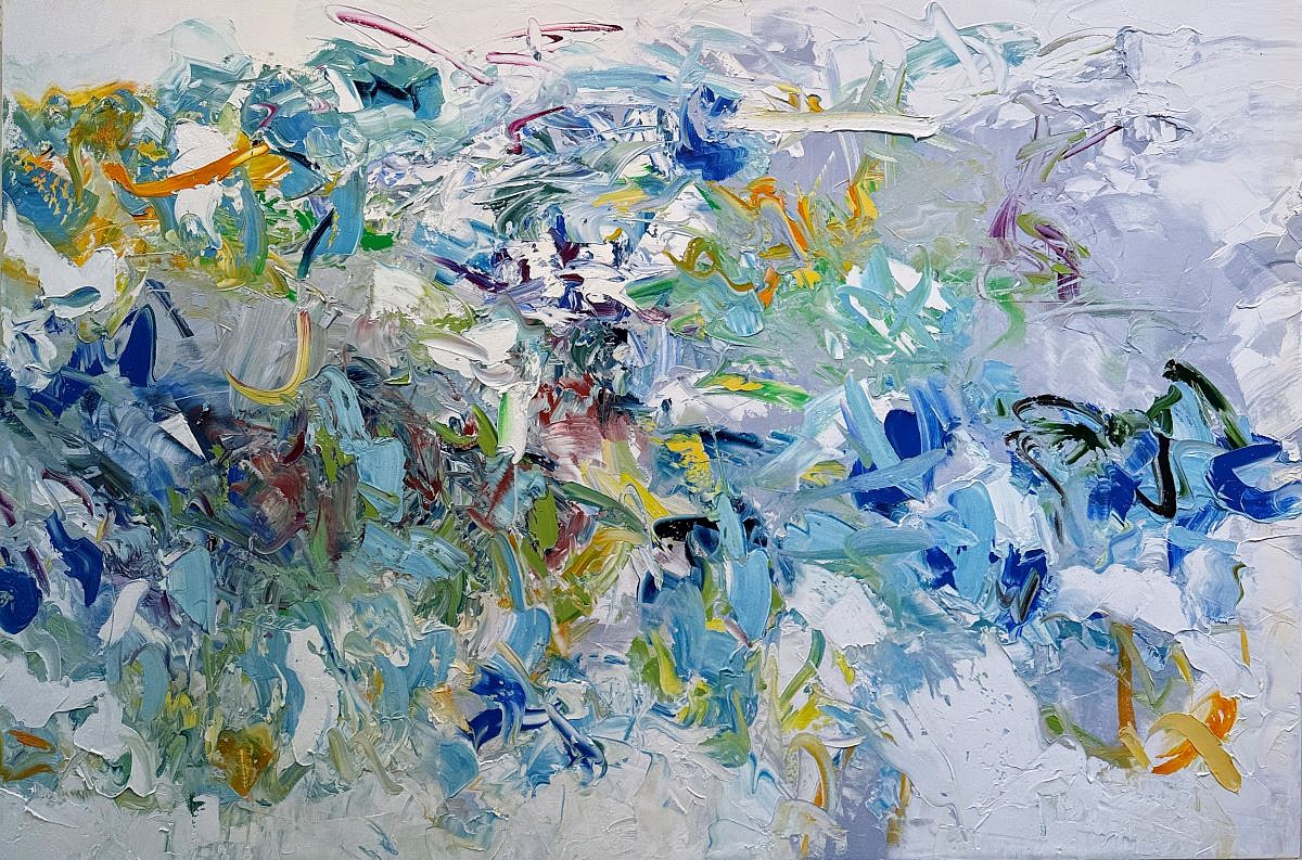 Christine Hayman, Loose Blue
oil on canvas, 48 x 72 in. (121.9 x 182.9 cm)
CH250904