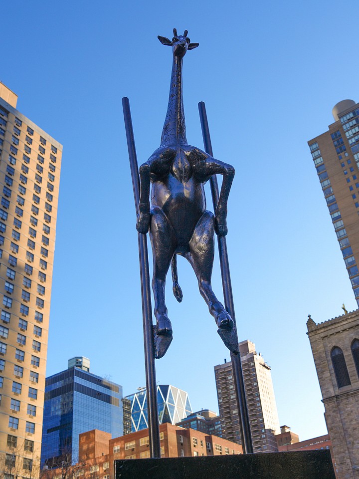 Bjorn Skaarup, The Giraffe, Edition of 6
bronze, 98 1/2 x 19 1/2 x 19 1/2 in. (250.2 x 49.5 x 49.5 cm)
BS120613
