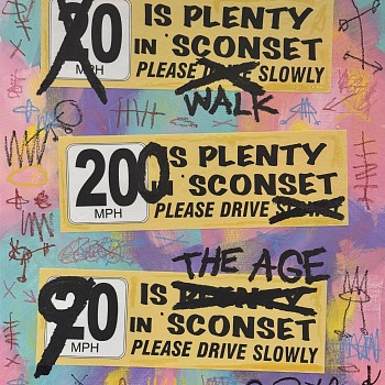 painting: Stephen Pitliuk 20 is Plenty in Sconset