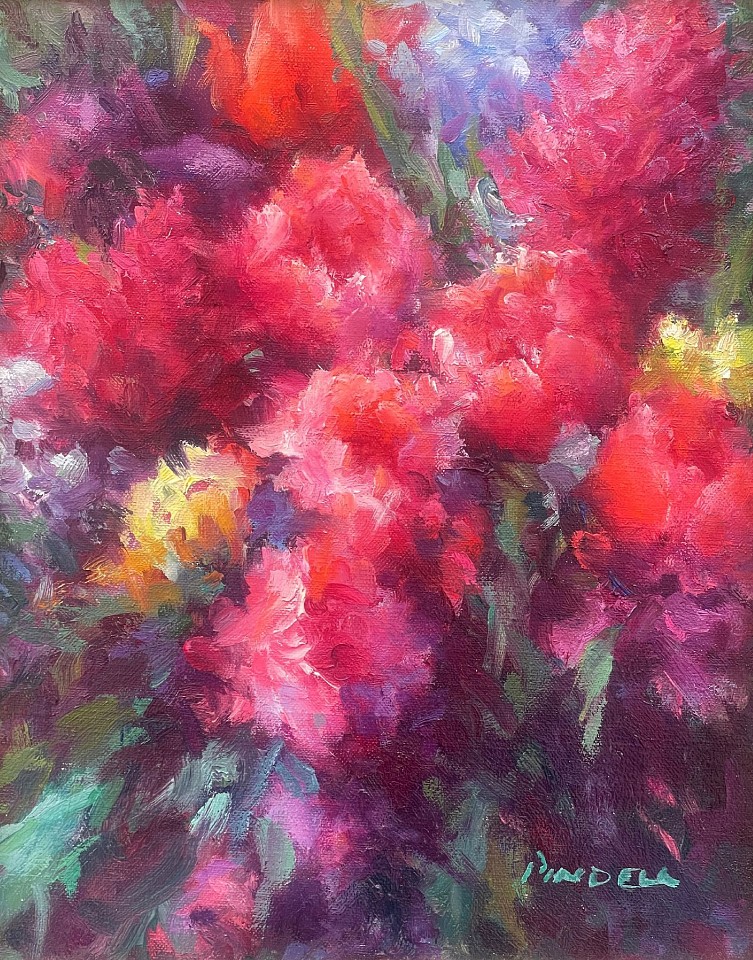 Pamela Pindell, Red Blooms, 2025
oil on linen, 14 x 11 in. (35.6 x 27.9 cm)
PP251002
