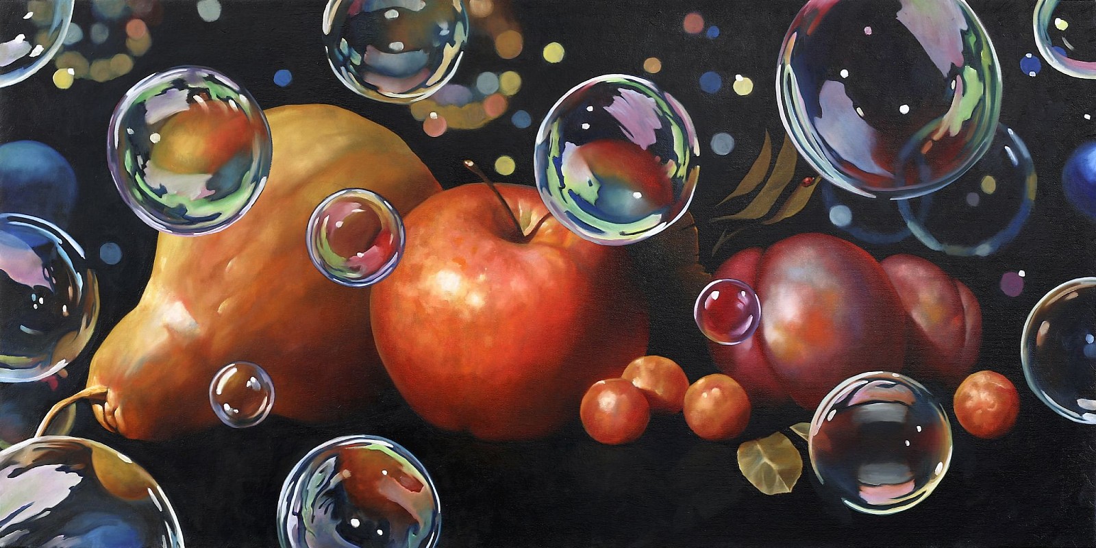 William Nelson, Bubbles, 2025
oil on canvas, 24 x 48 in. (61 x 121.9 cm)
WN251105