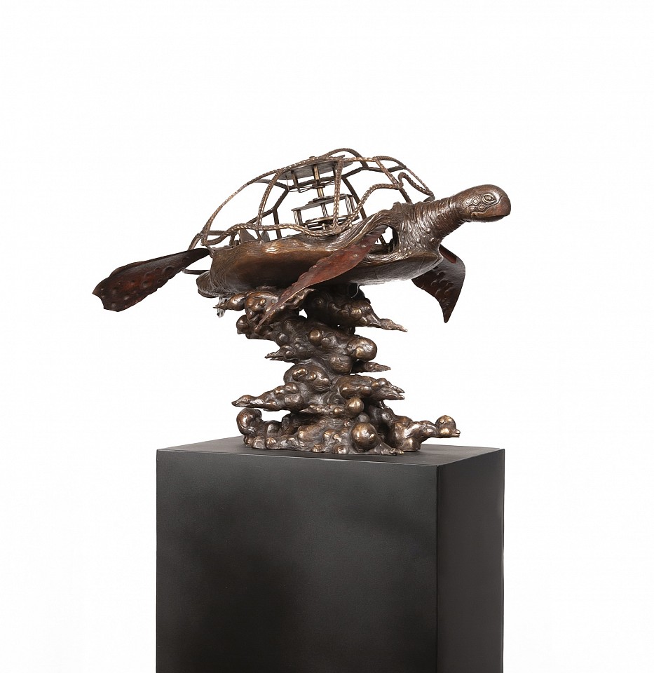 Bjorn Skaarup, The Flying Turtle, Ed. 1/9, 2025
bronze, 60 x 26 x 32 in. (152.4 x 66 x 81.3 cm)
BS250704