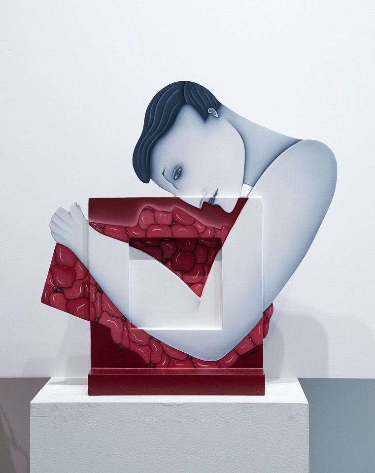 Noé Katz, Desire, 2018
oil on linen on assembled wood, 23 x 22 x 9 in. (58.4 x 55.9 x 22.9 cm)
NK251205