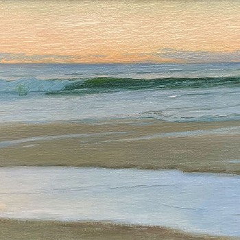 painting:&nbsp;Edward Minoff Sandbar at Sunrise