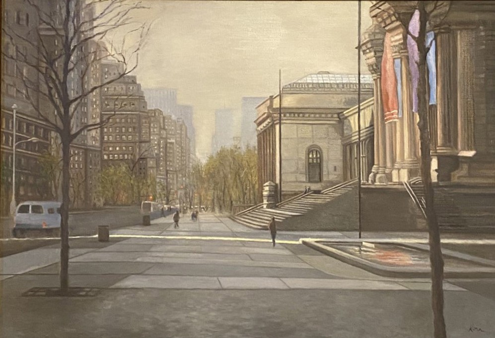 Marla Korr, The Met in Morning Light, 2026
oil on canvas, 24 x 36 in. (61 x 91.4 cm)
MK260202