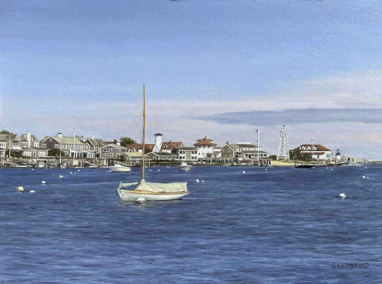 Lori Zummo, Brant Point Light, 2026
oil on panel, 9 x 12 in. (22.9 x 30.5 cm)
LZ260401