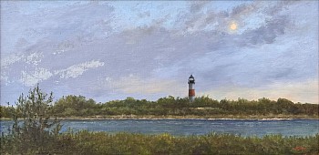 Marla Korr -&nbsp;Marla Korr Moon Over Sankaty Head Light
