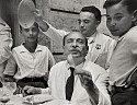 Ruth Orkin, The Noodle King
1951, gelatin silver print