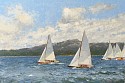 David Bareford, Racing On Sommes Sound
2026, oil on canvas