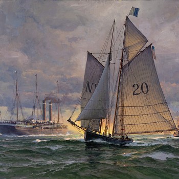 Exhibition: Modern Marine Masters: Artwork from the American Society of Marine Artists,&nbsp;Donald Demers