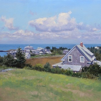 painting:&nbsp;Neal Hughes Island View