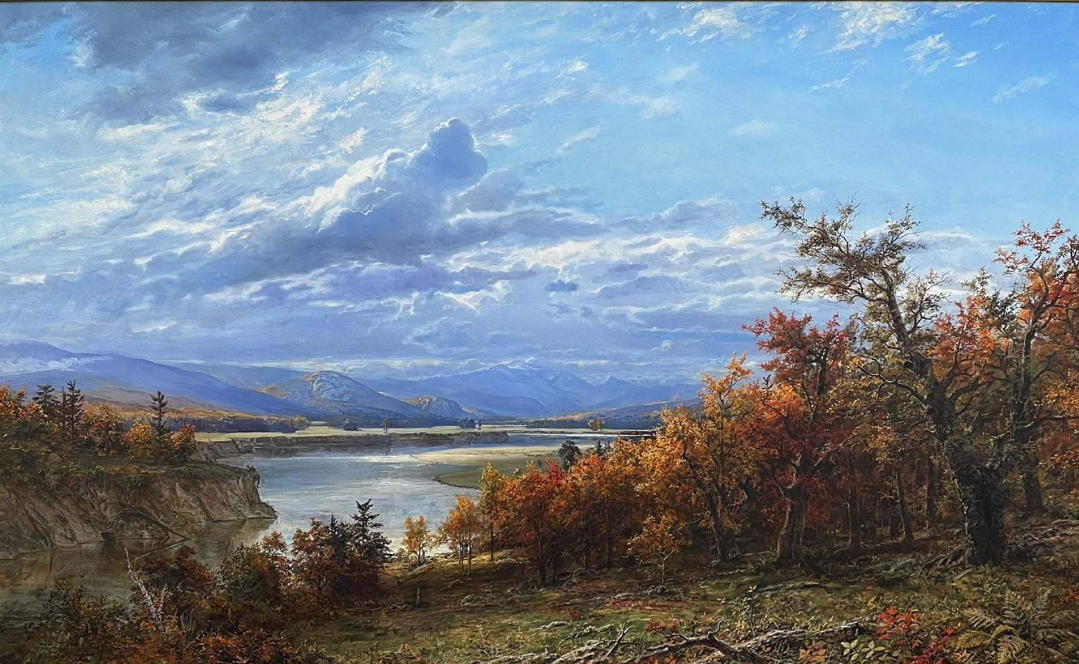 Erik Koeppel, Autumn in the Mount Washington Valley
oil on linen, 44 x 72 in. (111.8 x 182.9 cm)
EK260401CF