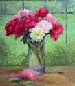 Pamela Pindell, Hot Reds
oil on linen
