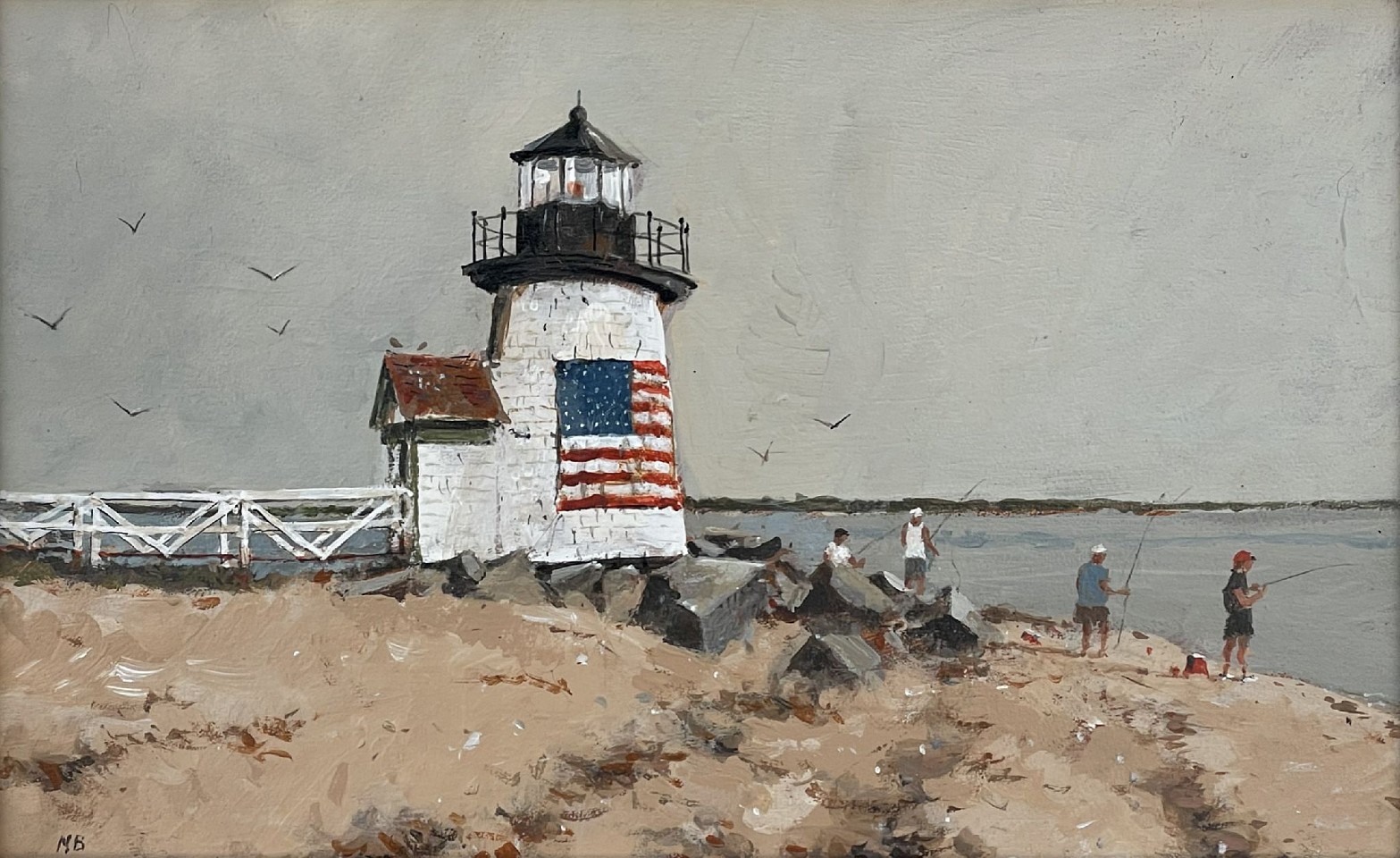 Nicholas Berger, Study for ""Overcast"", 2026
oil on panel, 8 x 12 3/4 in. (20.3 x 32.4 cm)
NB260506