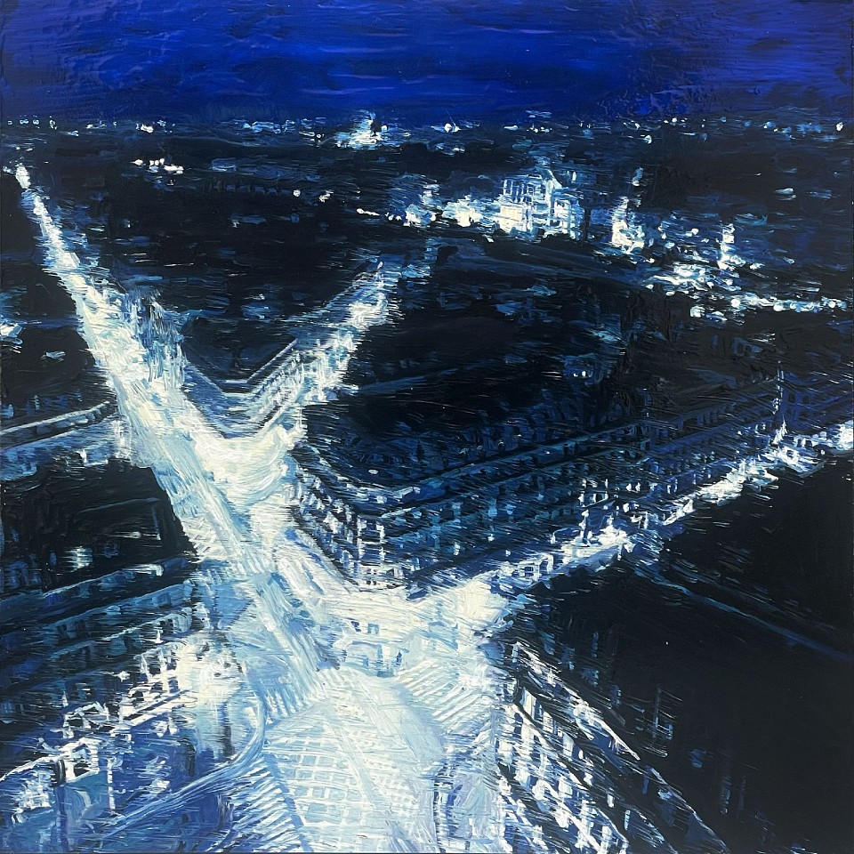 Tommaso Ottieri, Paris Blu
oil on board, 11 3/4 x 11 3/4 in. (30 x 30 cm)
TO260504
