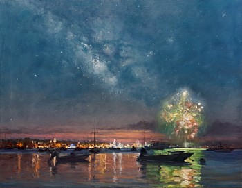Louis Guarnaccia -&nbsp;Louis Guarnaccia 4th of July, Nantucket - Celebrating 250 Years of Our Independence