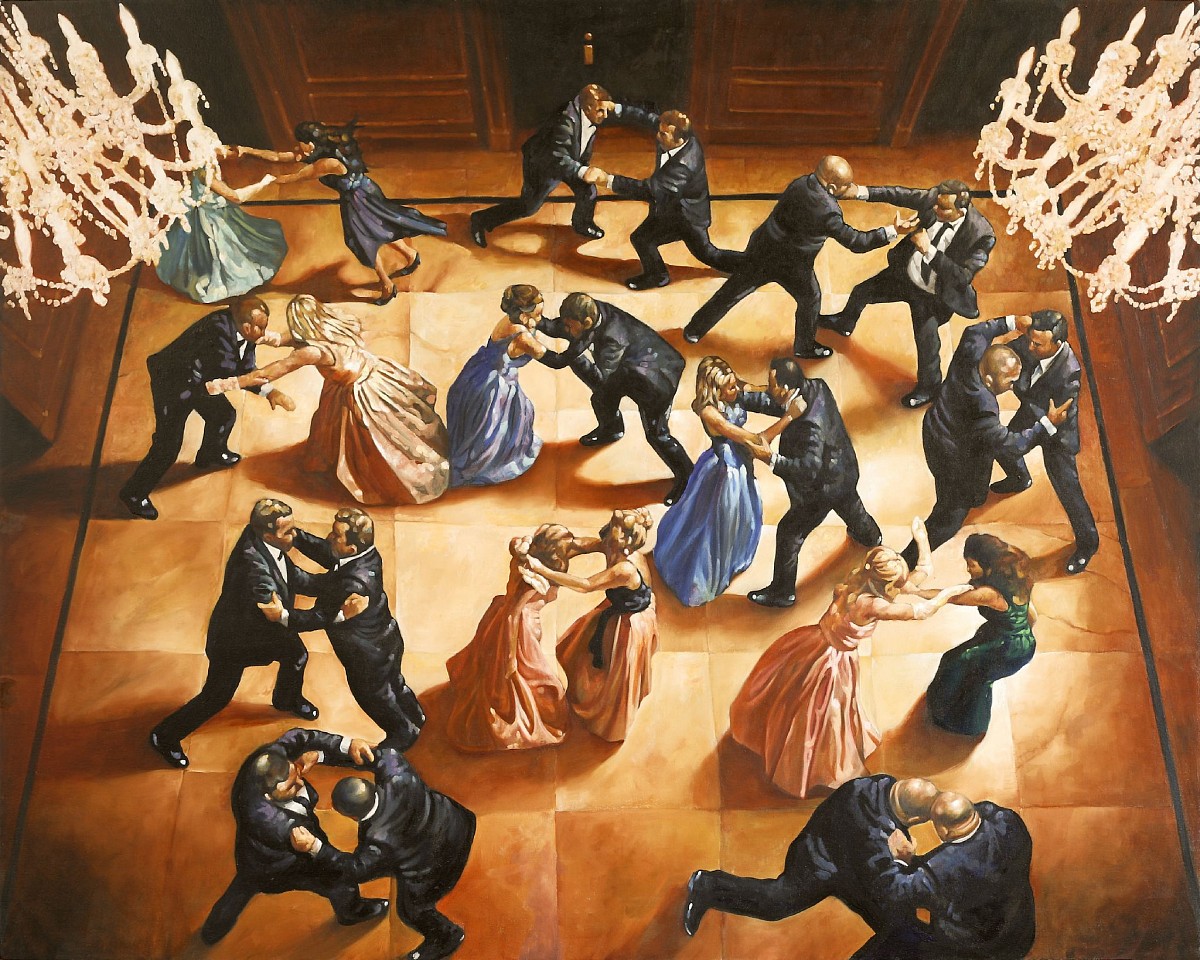 William Nelson, The Ballroom, 2026
oil on canvas, 48 x 60 in. (121.9 x 152.4 cm)
WN260702