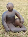 Joy Brown, Sitter Looking to Side
bronze