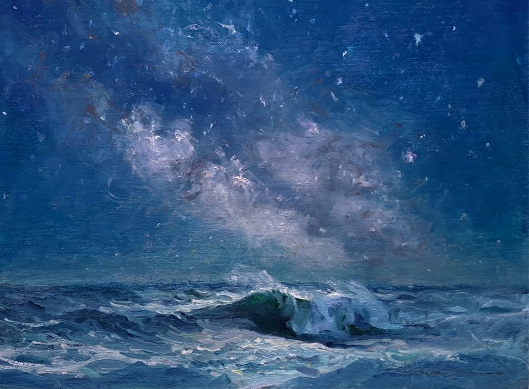 Louis Guarnaccia, Nantucket Nocturne, 2026
oil on panel, 9 x 12 in. (22.9 x 30.5 cm)
LG260401