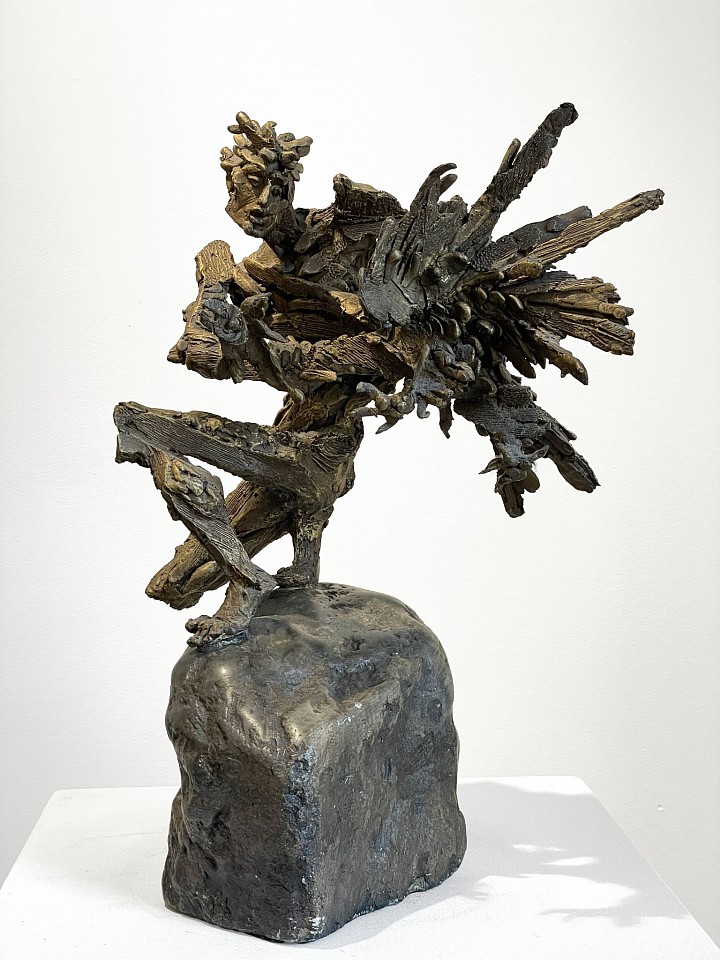 Bruno Lucchesi, Man with Rooster (unique), 1967
bronze, 19 x 16 x 11 in. (48.3 x 40.6 x 27.9 cm)
BL260907