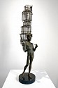 Bruno Lucchesi, Boy with Birdcages, Ed. 4/4
1968, bronze