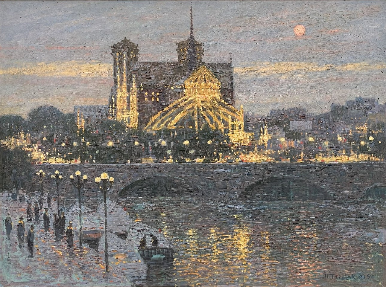 John Terelak, Notre Dame, 1990
oil on canvas, 30 x 40 in. (76.2 x 101.6 cm)
JT260901